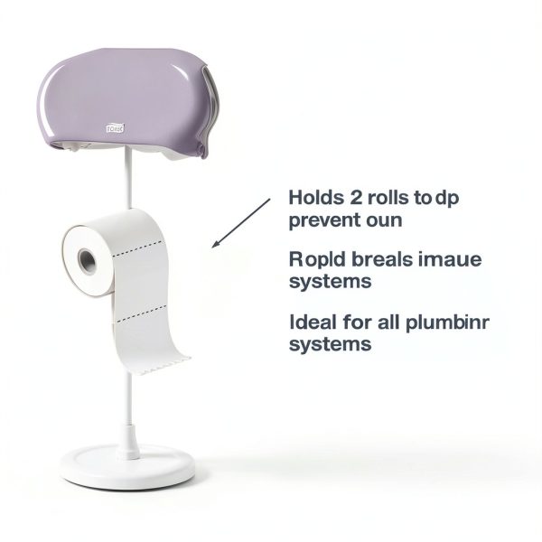 Tork Toilet Paper Dispenser Enclosed Design Smoke Plastic-6