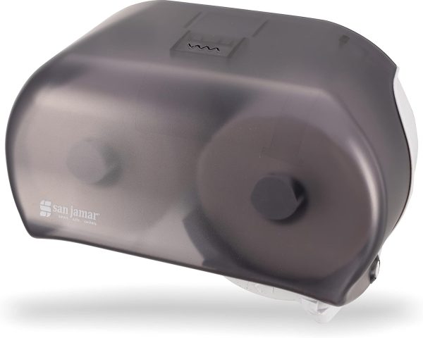 San Jamar Commercial Tissue Dispenser Black Pearl Plastic-0