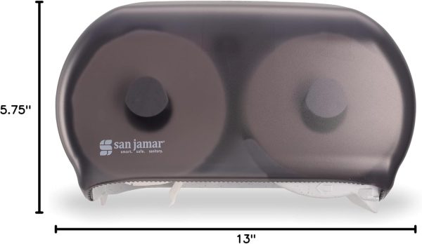 San Jamar Commercial Tissue Dispenser Black Pearl Plastic-6