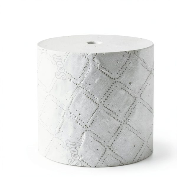 Toilet Paper Dispenser Kimberly Clark Manual White-3
