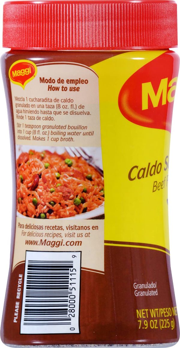 Maggi Granulated Beef Bouillon Gluten Free Fat Free-3