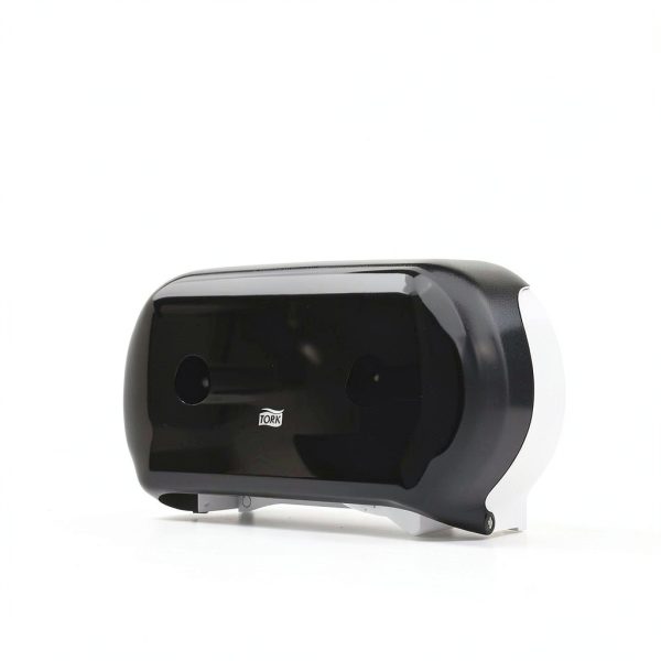 Tork Toilet Paper Dispenser Enclosed Design Smoke Plastic-3