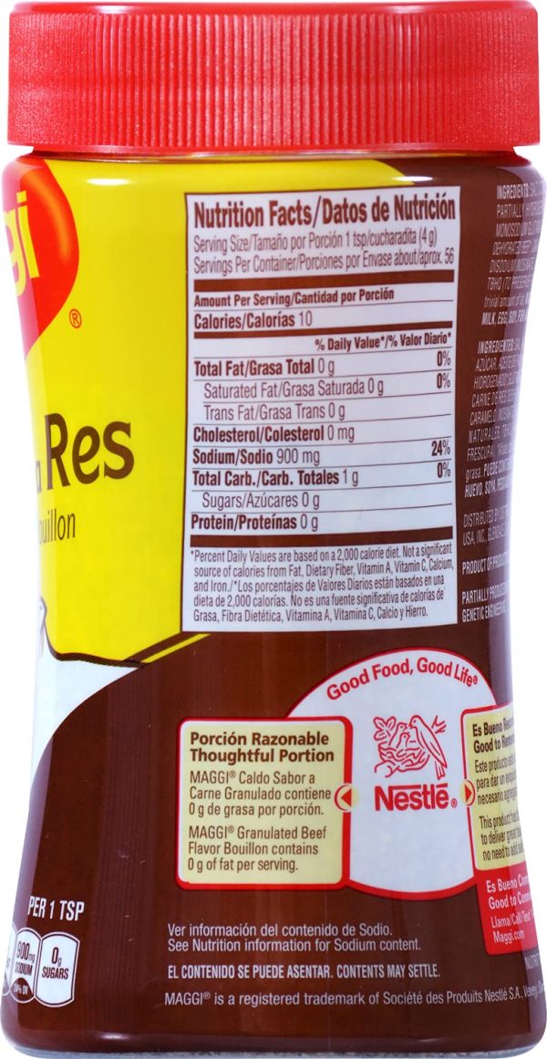 Maggi Granulated Beef Bouillon Gluten Free Fat Free-1