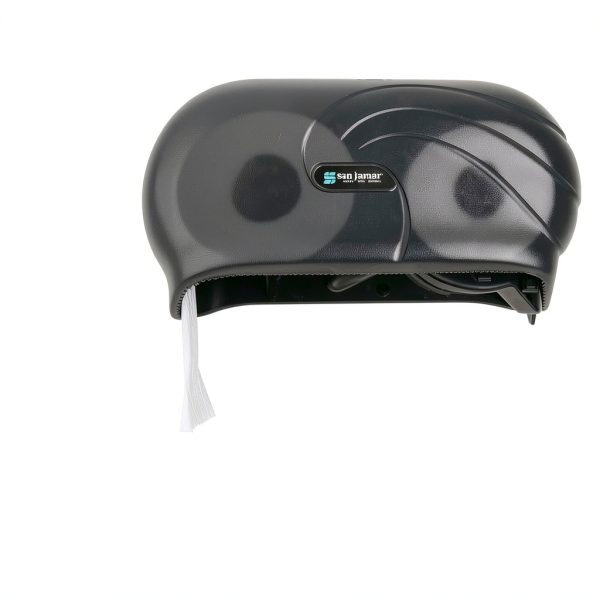 San Jamar Commercial Toilet Tissue Dispenser Plastic Wall-1