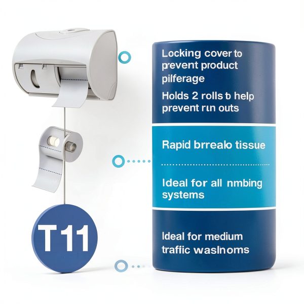 Tork OptiCore Toilet Paper Dispenser Commercial Hygiene-5