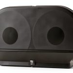 Palmer Fixture Commercial Tissue Dispenser Black Translucent-0