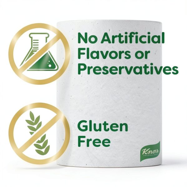Unilever Chicken Broth Base Low Sodium Gluten Free Paste-7