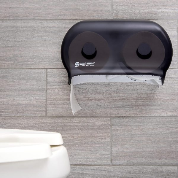 San Jamar Commercial Tissue Dispenser Black Pearl Plastic-5