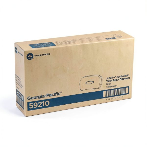 Georgia Pacific Toilet Dispenser Durable Plastic Stub Roll-1