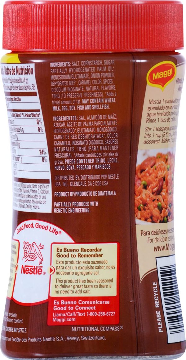 Maggi Granulated Beef Bouillon Gluten Free Fat Free-2
