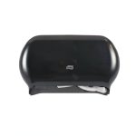 Tork Toilet Paper Dispenser Enclosed Design Smoke Plastic-0