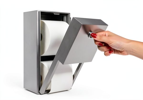 Commercial Toilet Paper Dispenser EnBath Stainless Steel-3