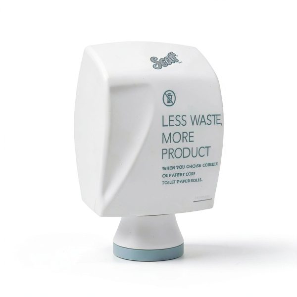 Toilet Paper Dispenser Kimberly Clark Manual White-4