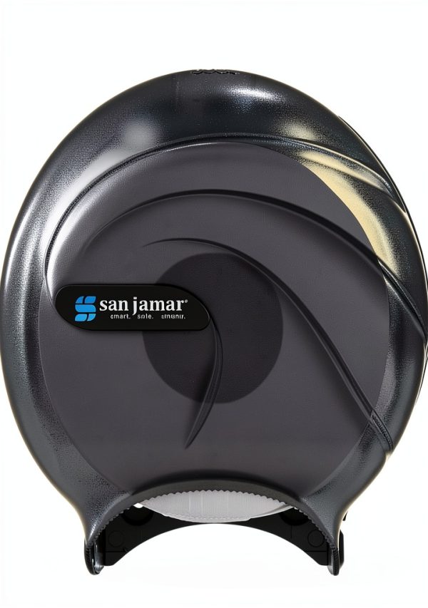 Jumbo Tissue Dispenser San Jamar ABS Black-0