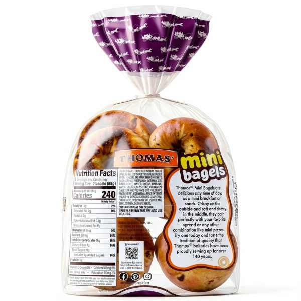 Thomas Mini Bagels Cinnamon Raisin Bagels-3