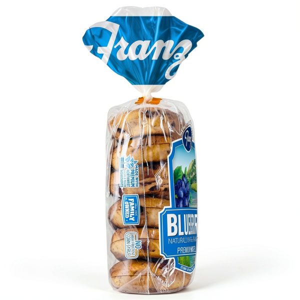 Franz Mini Blueberry Bagels Soft Chewy 16oz-2