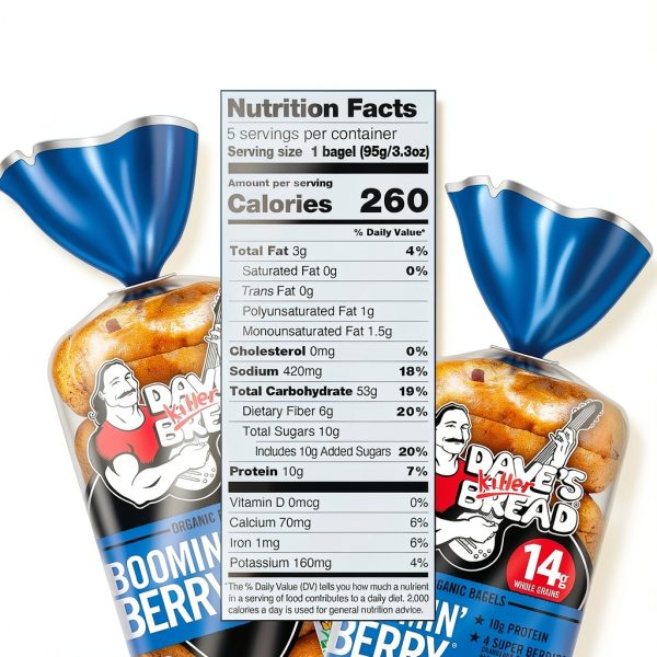 Dave's Killer Bread Boomin' Berry Bagels 5 Pack-1