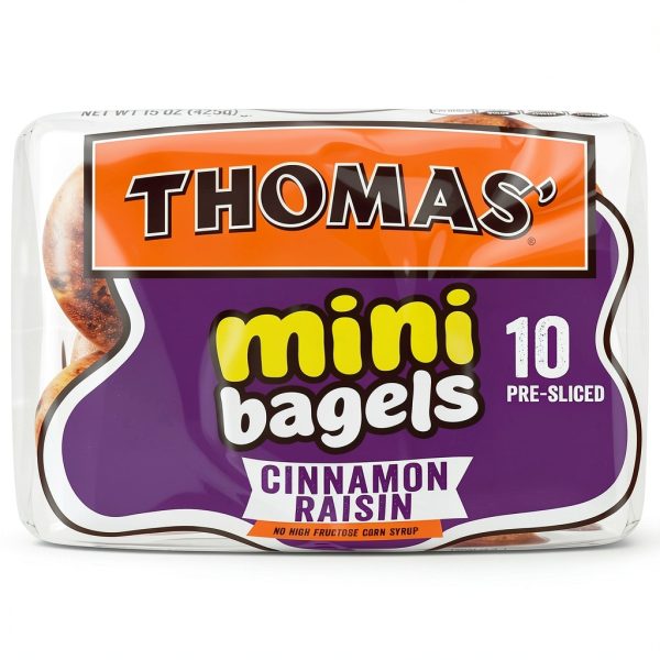 Thomas Mini Bagels Cinnamon Raisin Bagels-4