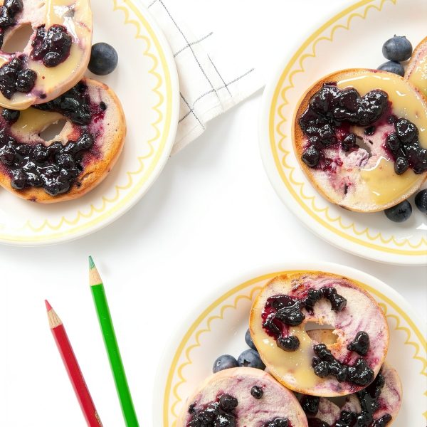Franz Mini Blueberry Bagels Soft Chewy 16oz-6