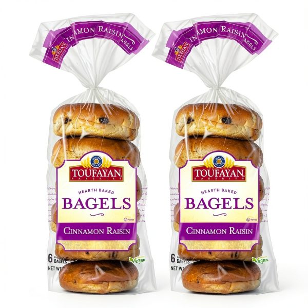Toufayan Cinnamon Raisin Bagels 12 Count-0