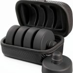 Spigen Lifting Jack Pads for Tesla 3/Y/X/S – 4‑Puck Storage Case-0