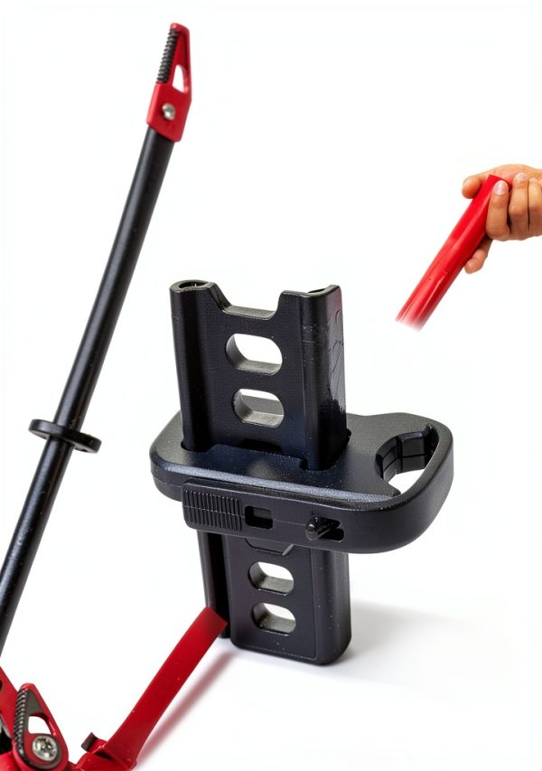 Jack Handle Keeper by Ugotfeels for Hi Lift Jacks Black Compact Design-2