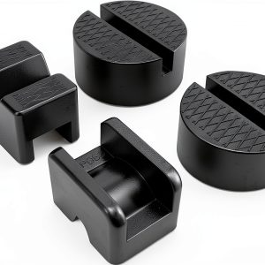 Rubber Jack Pad Pinch Weld Adapter HOXWELL Slotted Protector 4 Pack-0