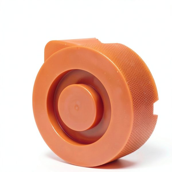 Polyethylene Pinch Weld Jack Pad AUTOXBERT Slotted 3.93×1.85 in Red-1