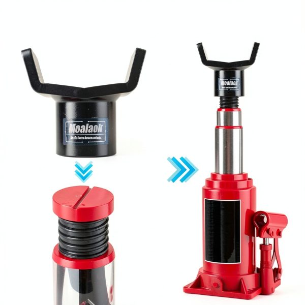 12T/20T Bottle Jack Adapter Moalaok Lift 3"/4" Round & Square Tubes-4
