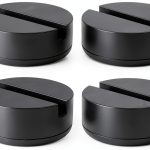 Floor Jack Pad Adapter 4 Ton Universal Rubber Slotted Frame Rail Pinch welds Protector for Floor Jack (4 Pack)-0
